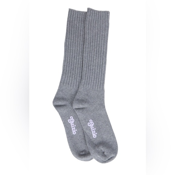 New Danielle Guizio Cozy Socks - Heather Grey - Picture 2 of 3